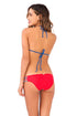 Luli Fama American Dream Molded Push Up Bandeau Halter